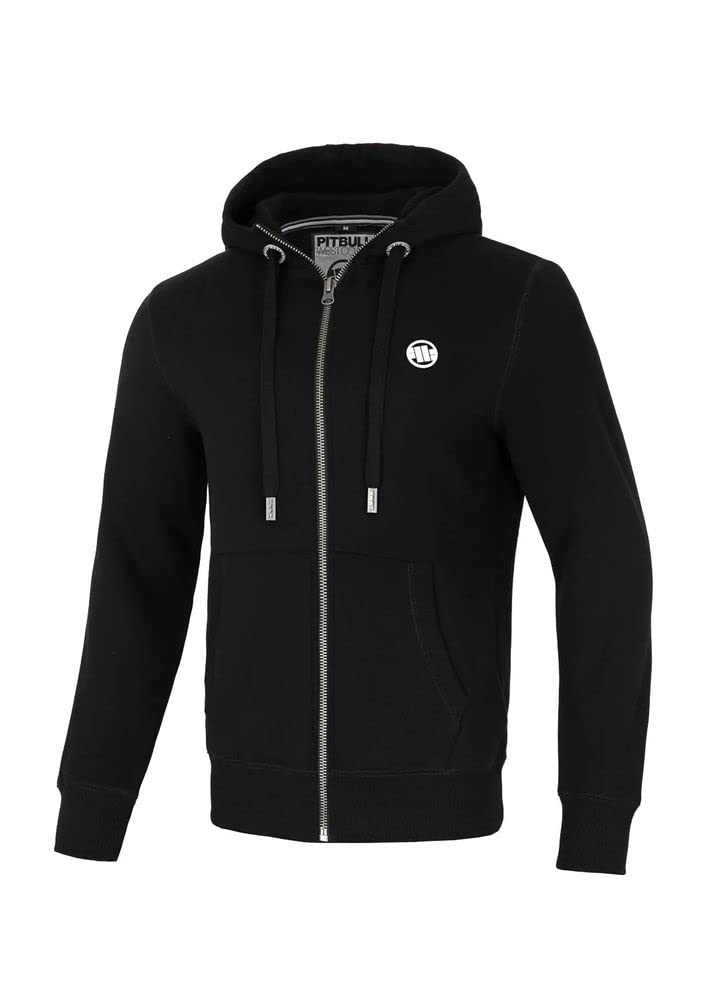 Pitbull West Coast Logo Piccolo felpa zip grigia cotone