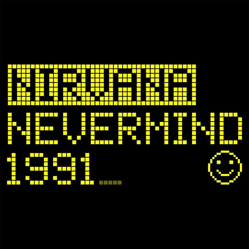 Matrix Tribe Rex Rock 8Bit Nirvana Smile t-shirt cotone