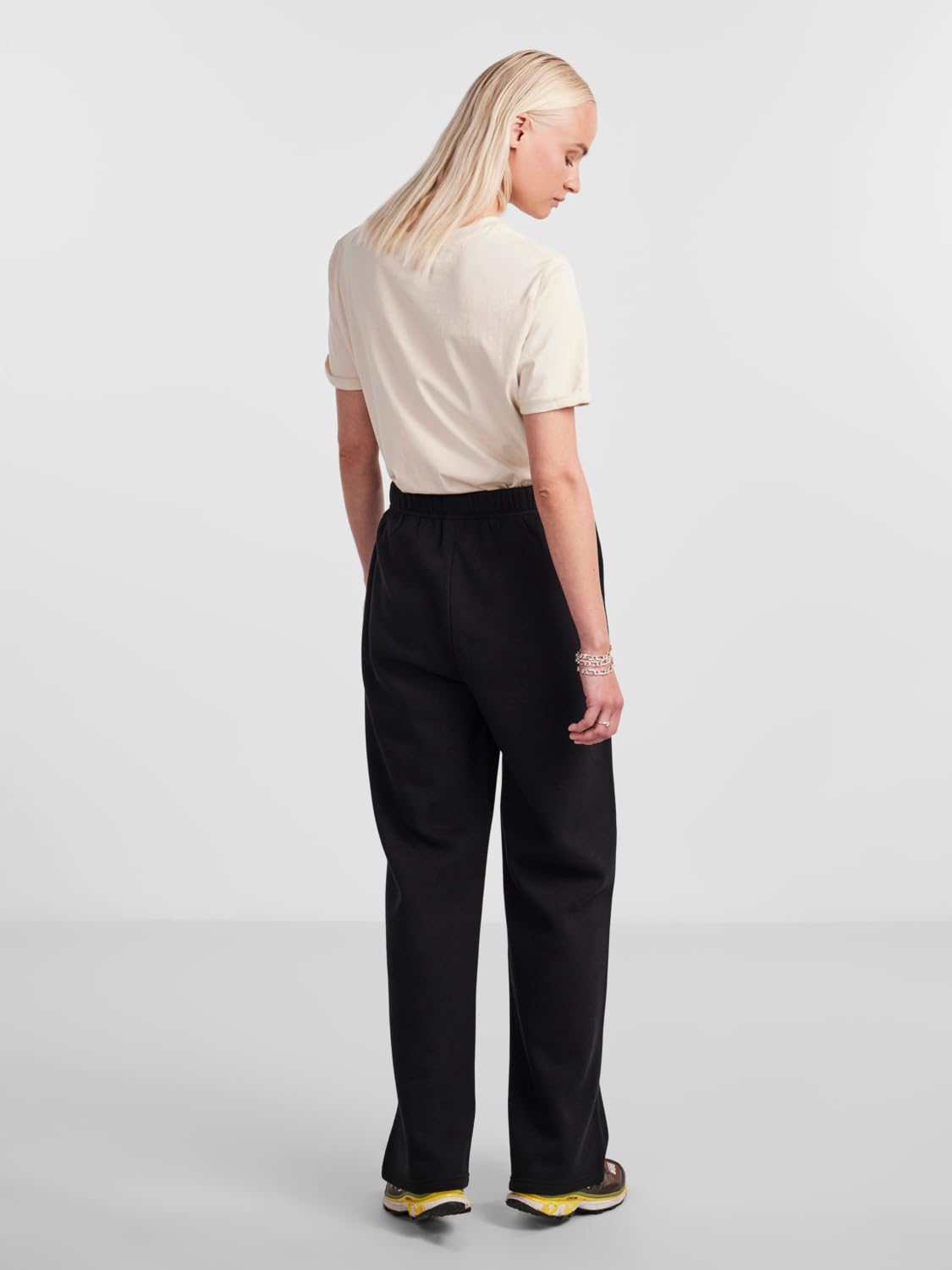 PIECES Pcchilli HW Wide Sweat Pants Noos BC pantaloni tuta vita alta