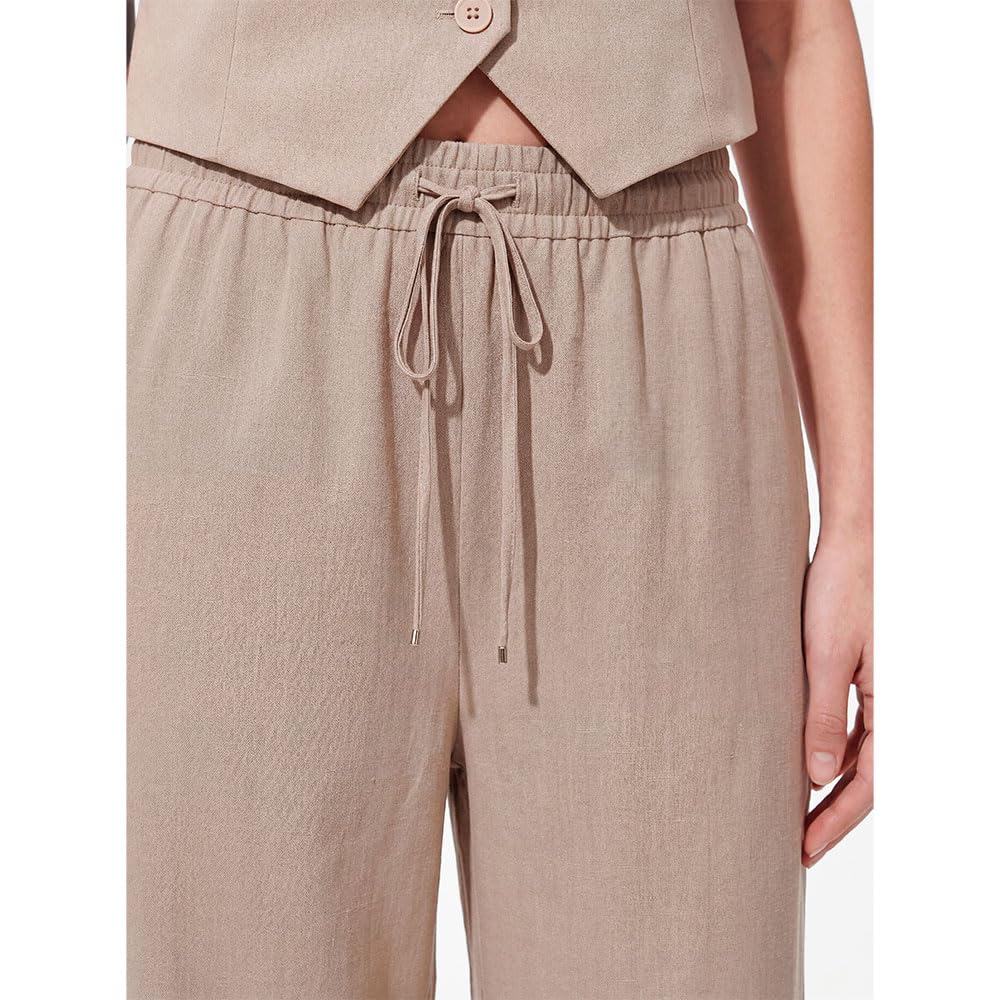 Pieces Bosella Wide Leg pantaloni donna 2XL vita alta
