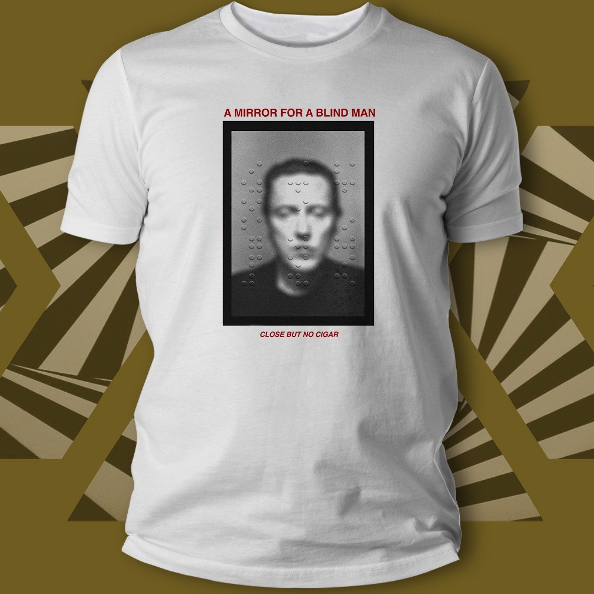 Matrix Music Store Mirror Blind Man t-shirt cotone organico