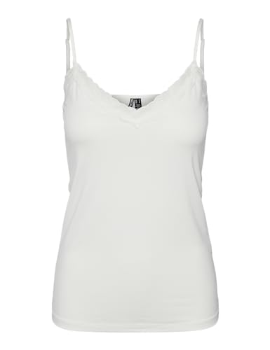 Pieces Pckate Lace Singlet canotta donna M pizzo