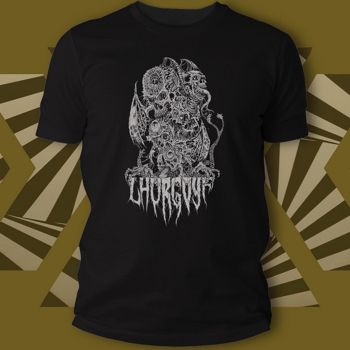 Matrix Music Store Records Lhurgoyf Black Logo t-shirt cotone organico