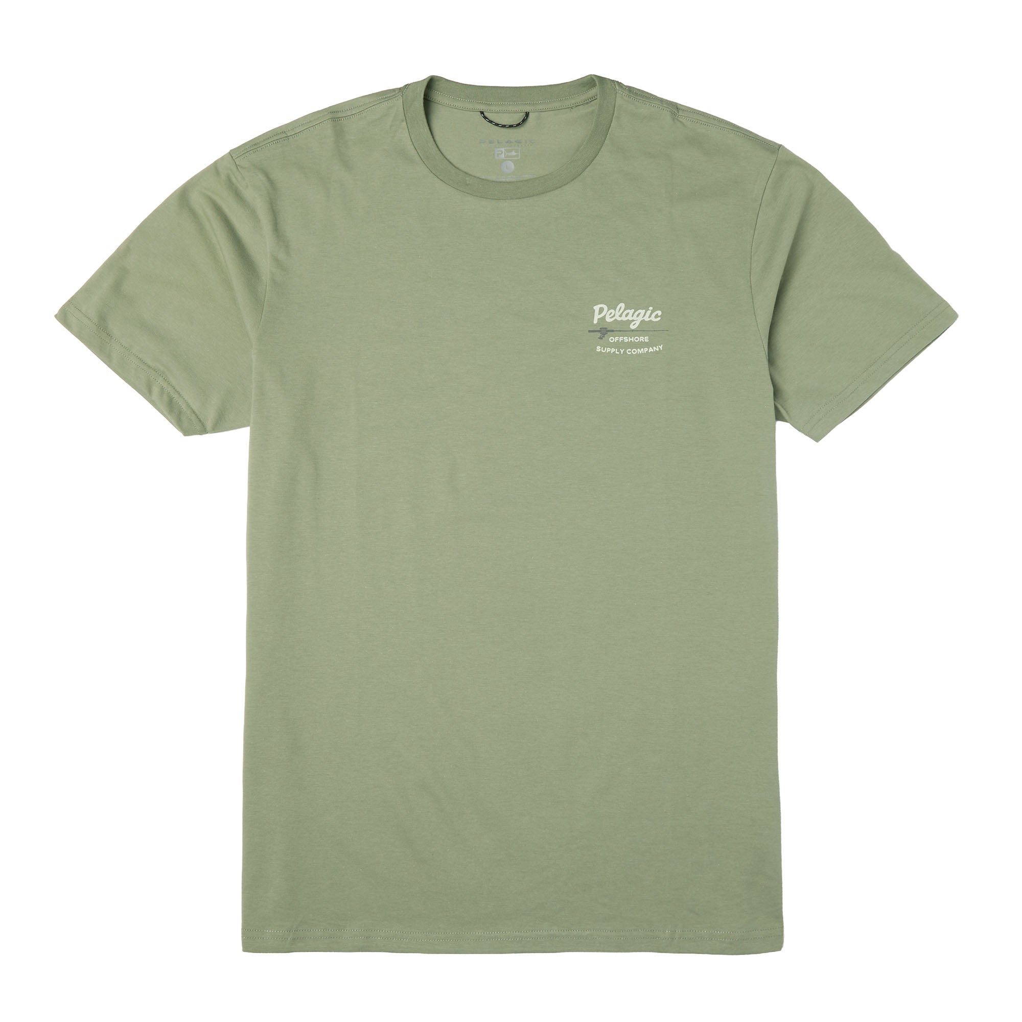 Pelagic Rodney t-shirt uomo Mangrove in cotone organico