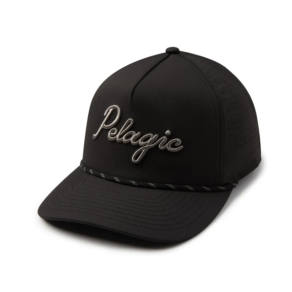 Pelagic Upswell Lines In cappello pesca nero nylon
