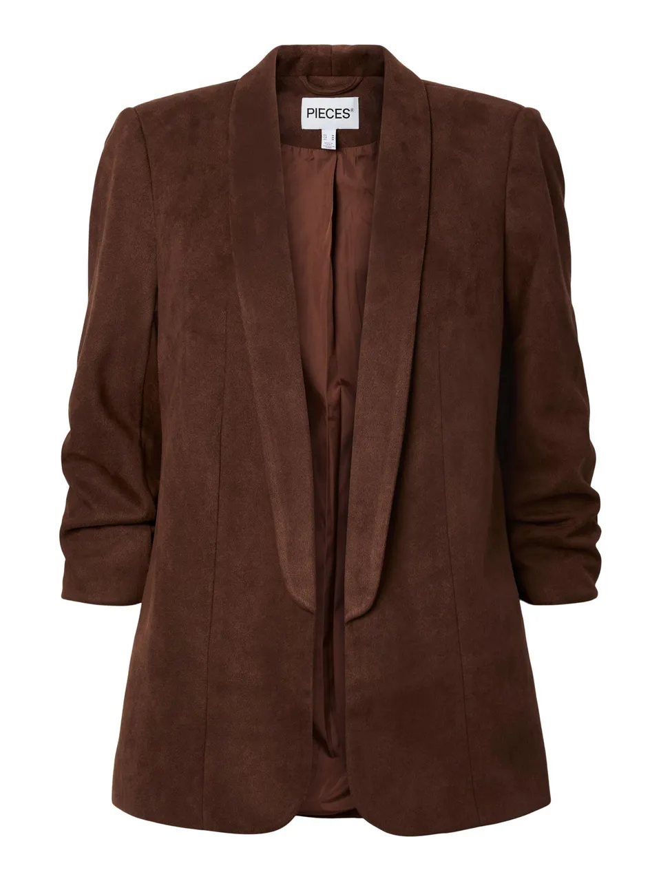 Pieces Pcbosella 3/4 Brushed Blazer Donna Taglia L