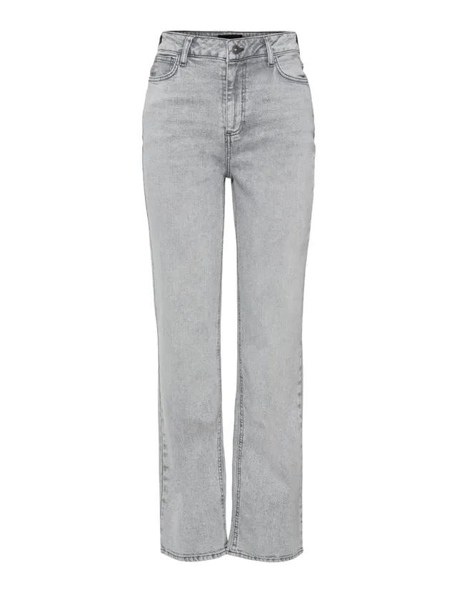 Pieces Pckelly HW Straight Jeans jeans 28W/30L vita alta