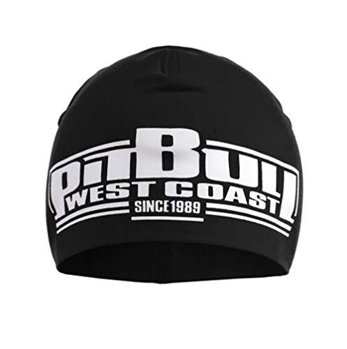 Pitbull Classic Boxing berretto invernale nero bianco unisex
