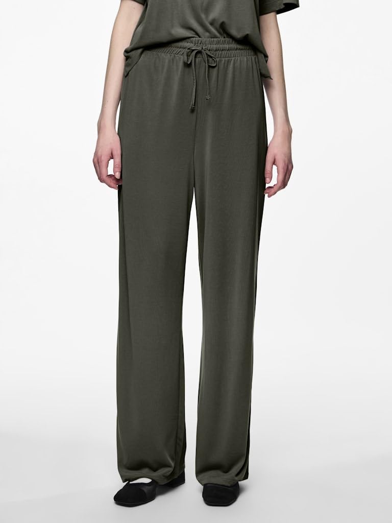 Pieces Pcanora HW Pantaloni BC pantaloni tessuto donna M