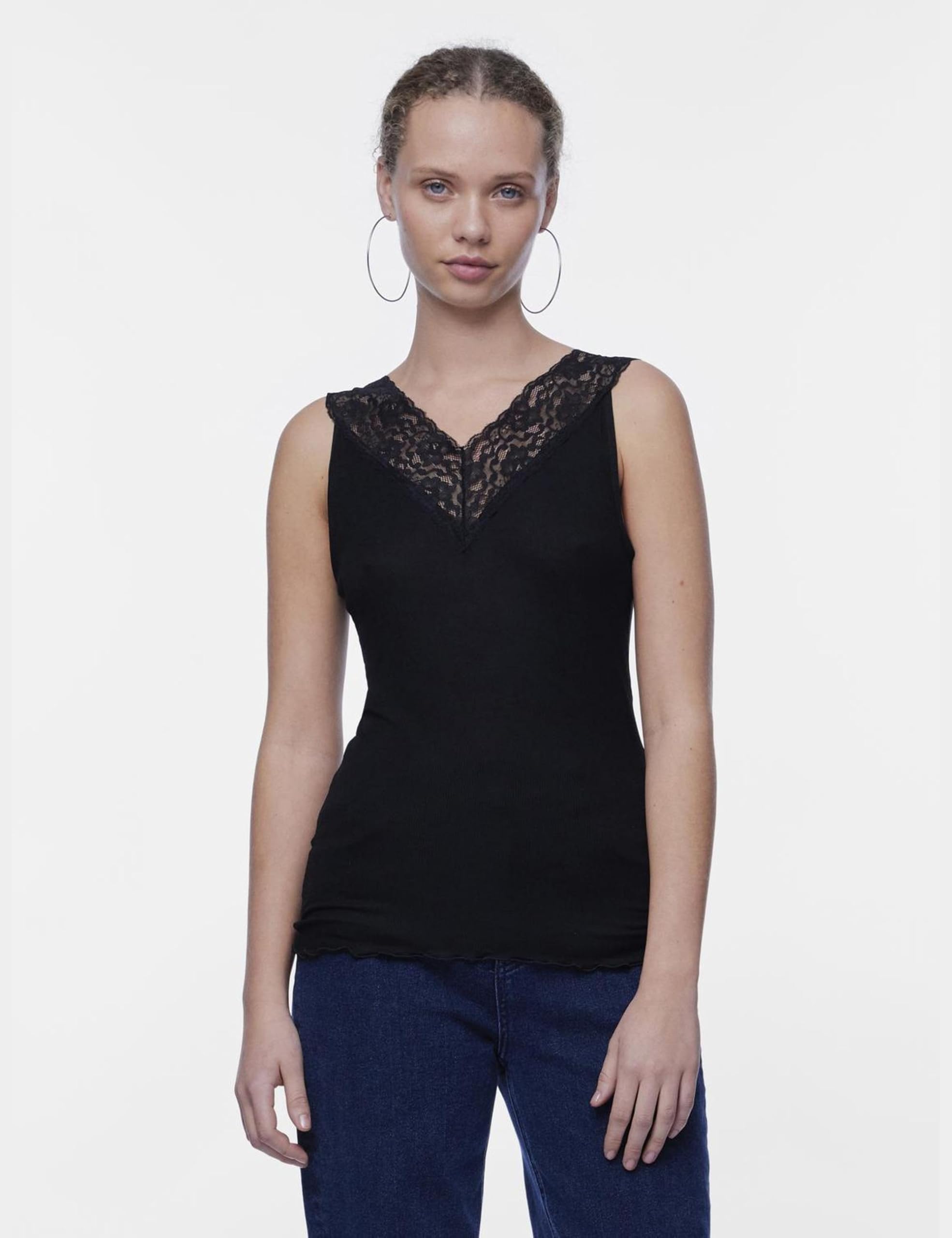Pieces Pcsiri SL Top canottiera donna L