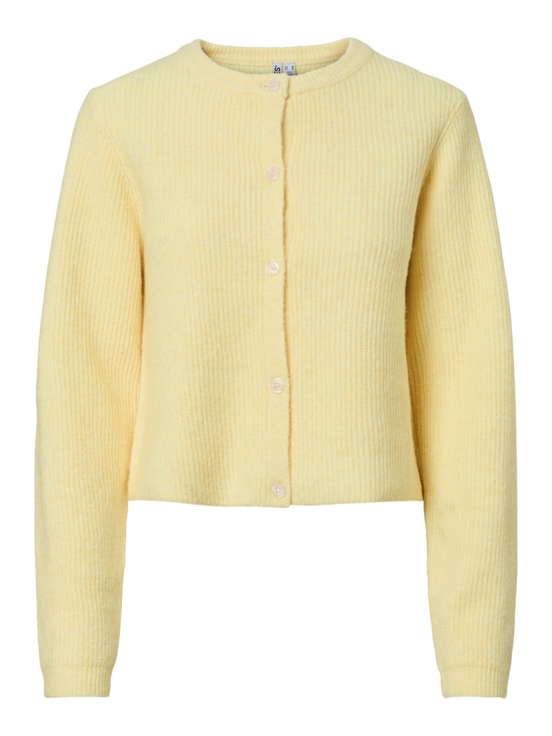 Pieces Pcsilly LS O-Neck Knit Cardigan Noos BC cardigan donna