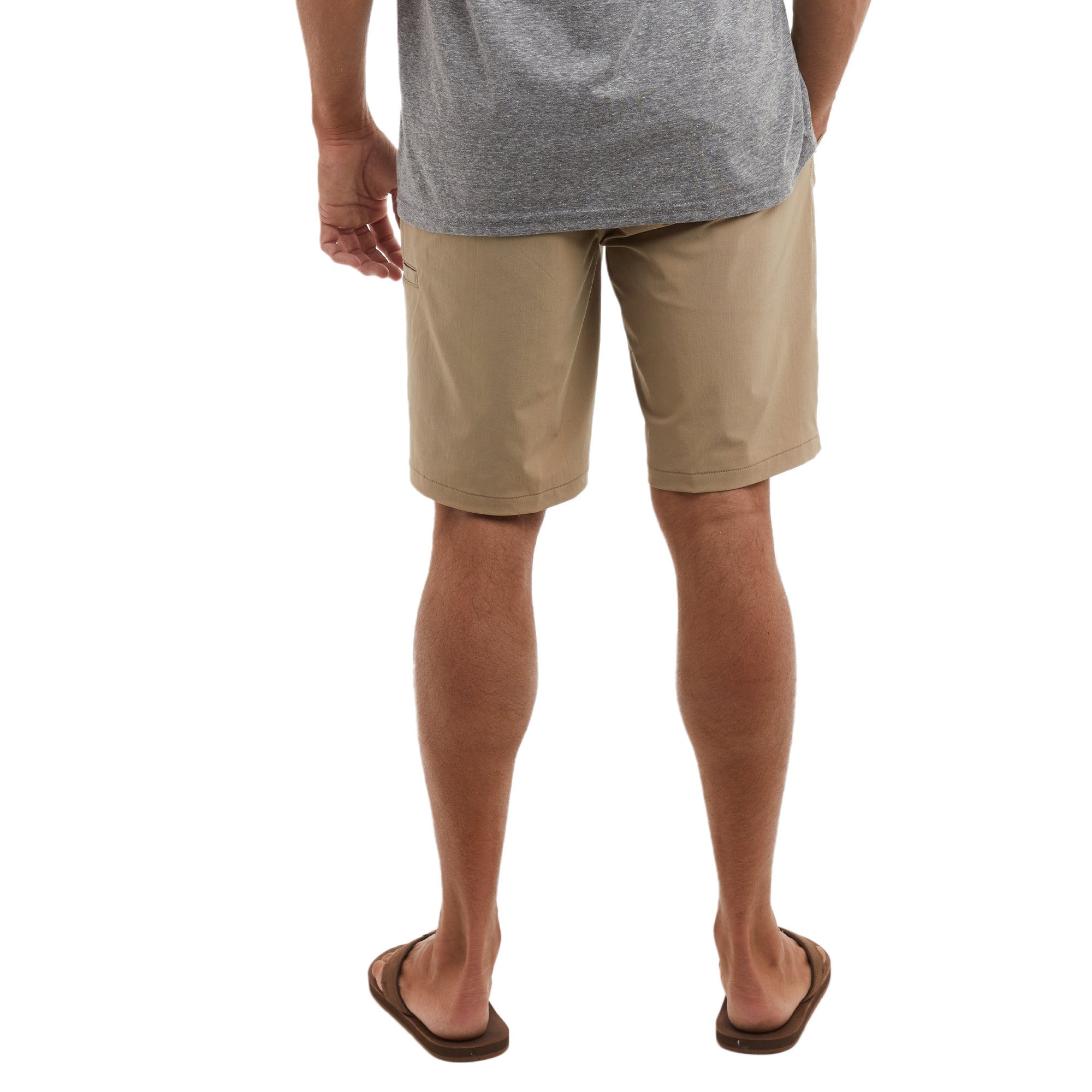 Pelagic Mako pantaloncini uomo kaki scuro idrorepellente