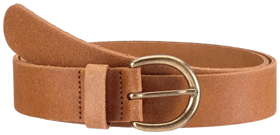 Pieces London Noos Cintura Donna Cognac 95 cm Pelle