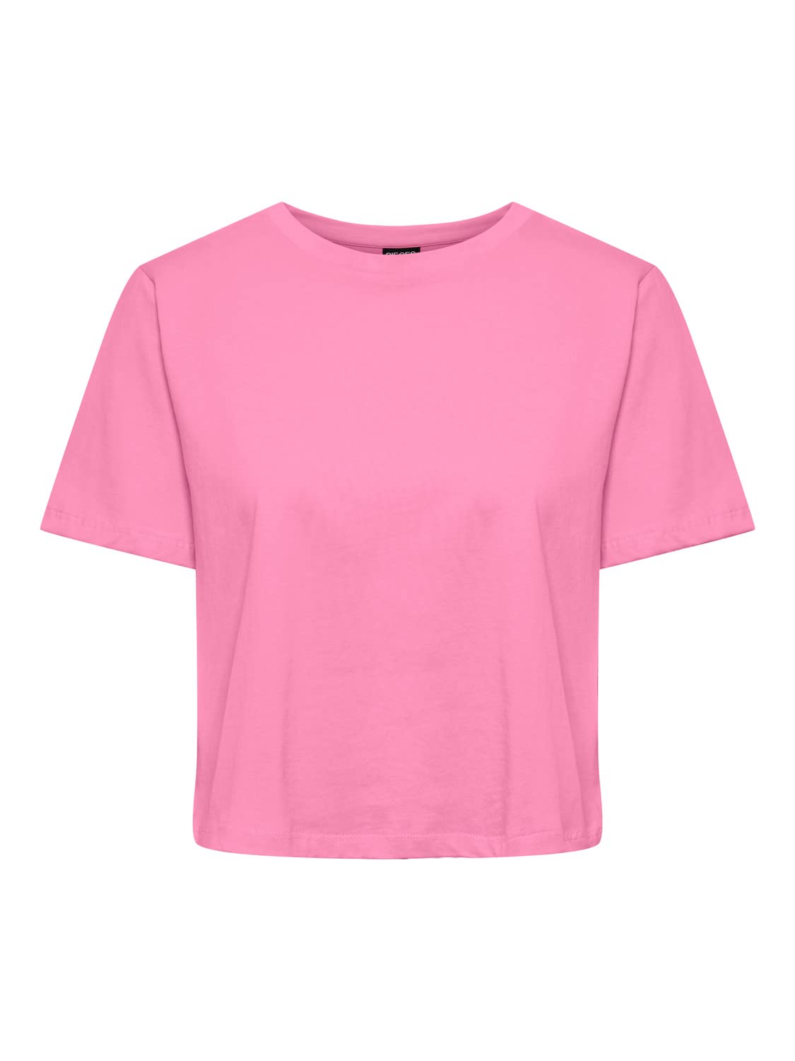 Pieces Pcrina top crop donna tinta unita cotone