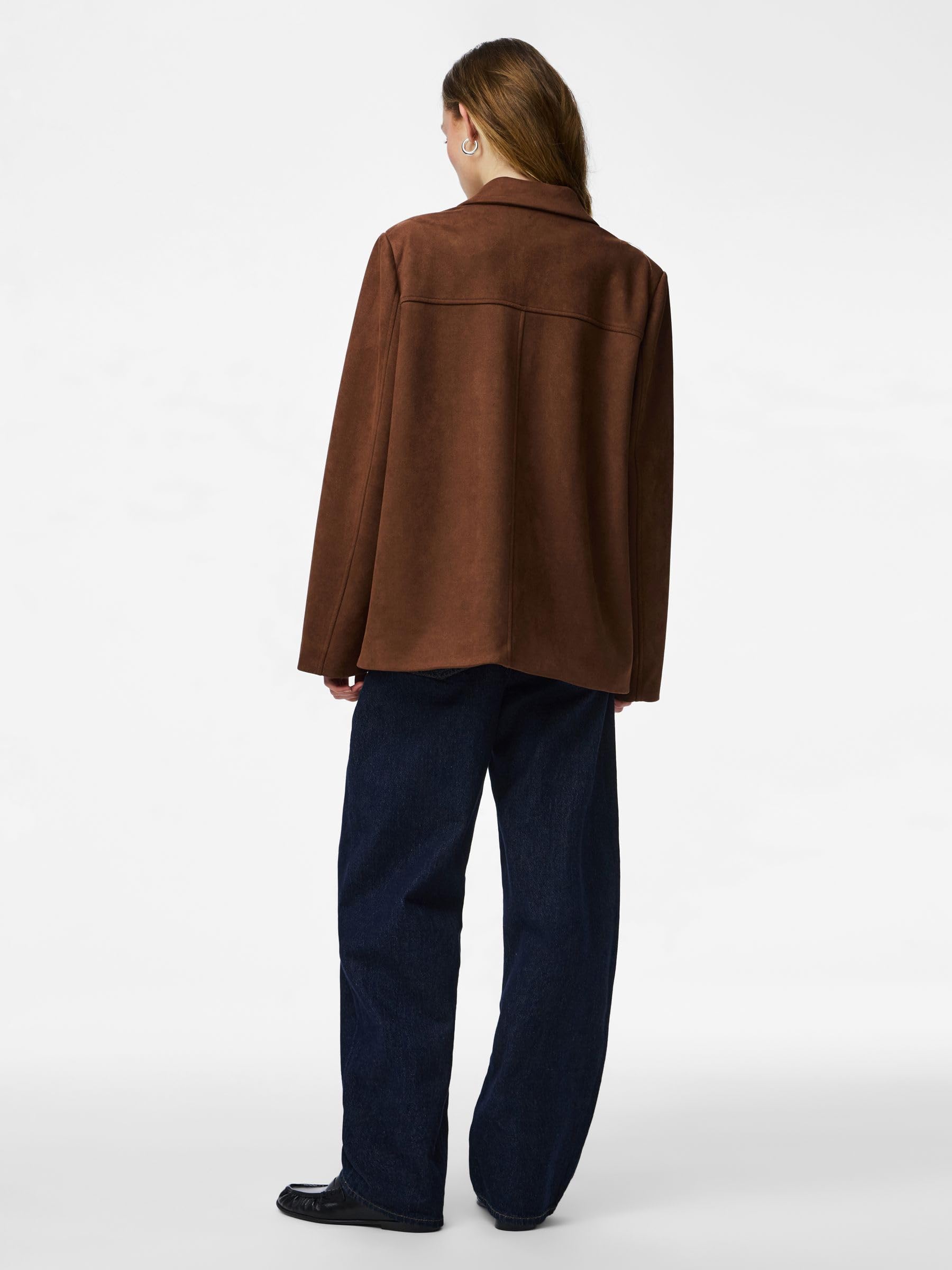 Pieces Pcrakel Brushed Outerwear Blazer Donna M Comodo