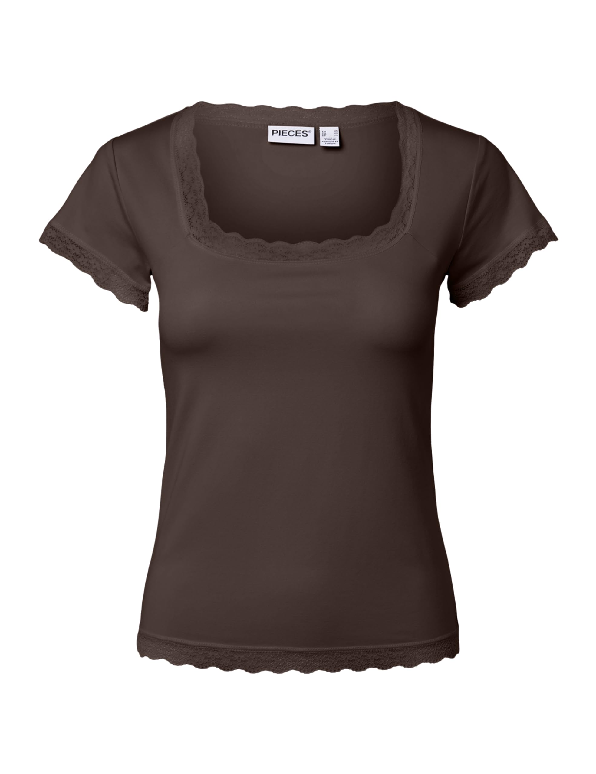 Pieces Pcfiffi SS U-Neck maglietta scollo a U Kalamata