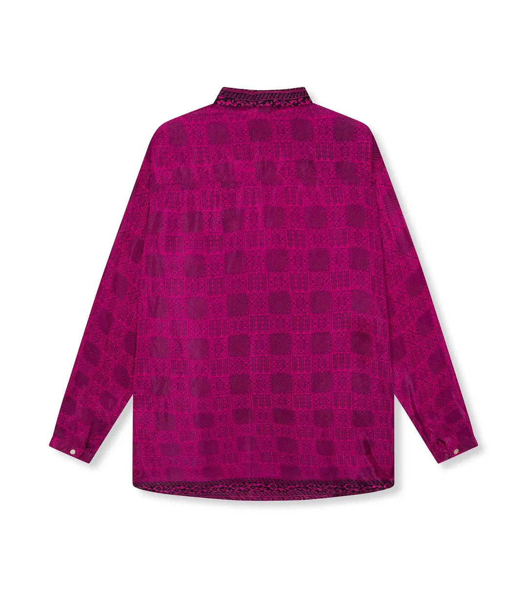 el.residu Evan #6 blusa viscosa rosa stampa unica S/M