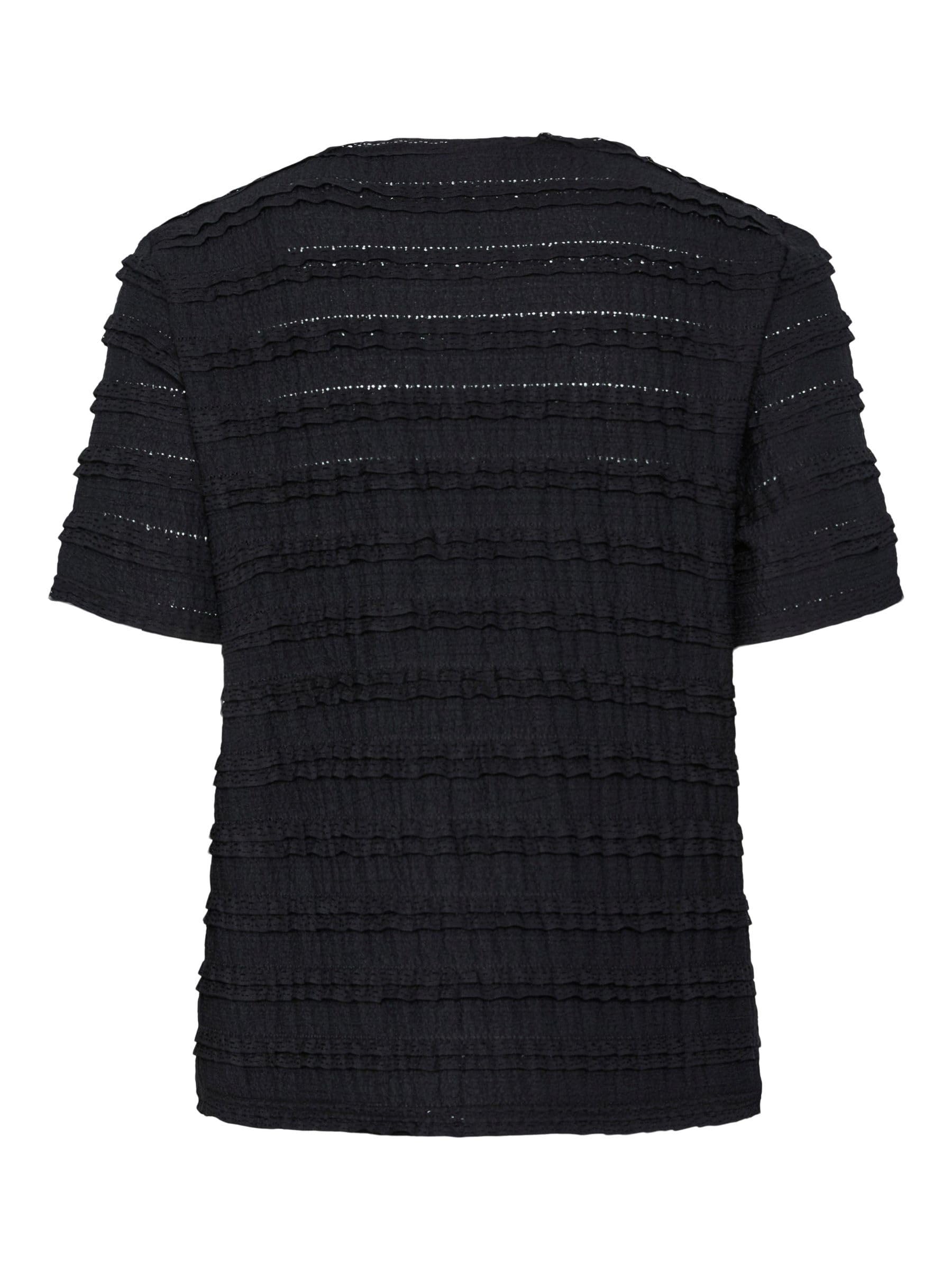 Pieces Pcanine SS O-Neck Top t-shirt donna L girocollo