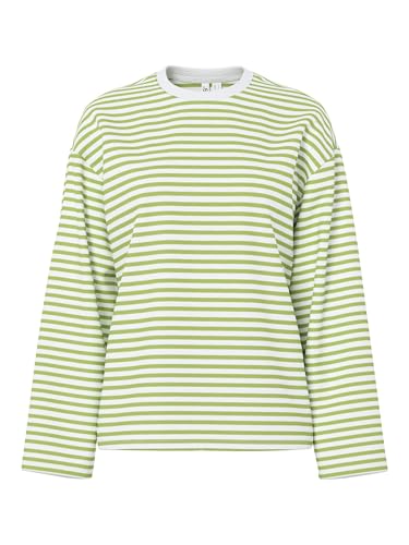 Pieces Sadie Long Sleeve T-Shirt XL maglia cotone oversize