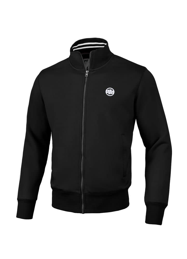 Pitbull Oldschool felpa zip uomo M collo alto