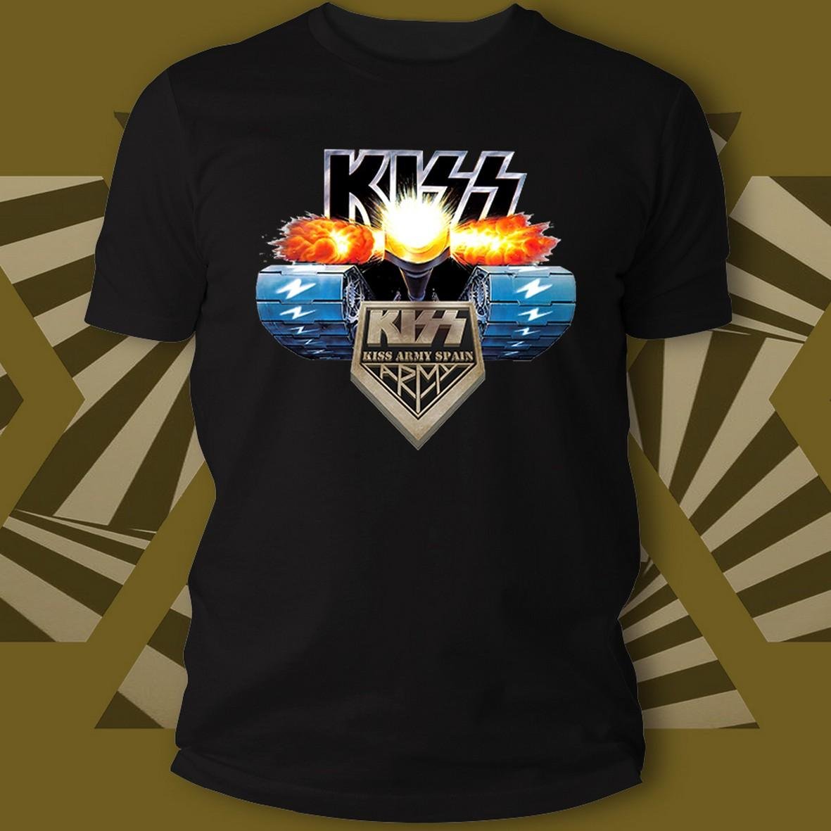 Kiss Army Spain Tank canotta cotone organico