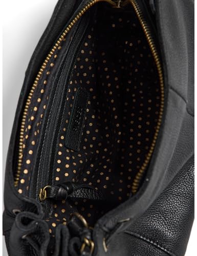 Pieces Pcpihanna borsa tracolla pelle nera da donna