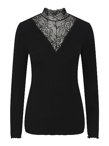 Pieces Pcsiri maglia collo alto donna S manica lunga