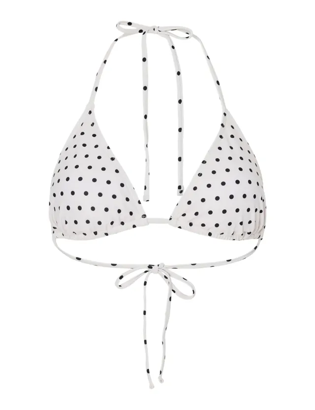 Pieces Pcbaomi Triangle Top BC top bikini a triangolo