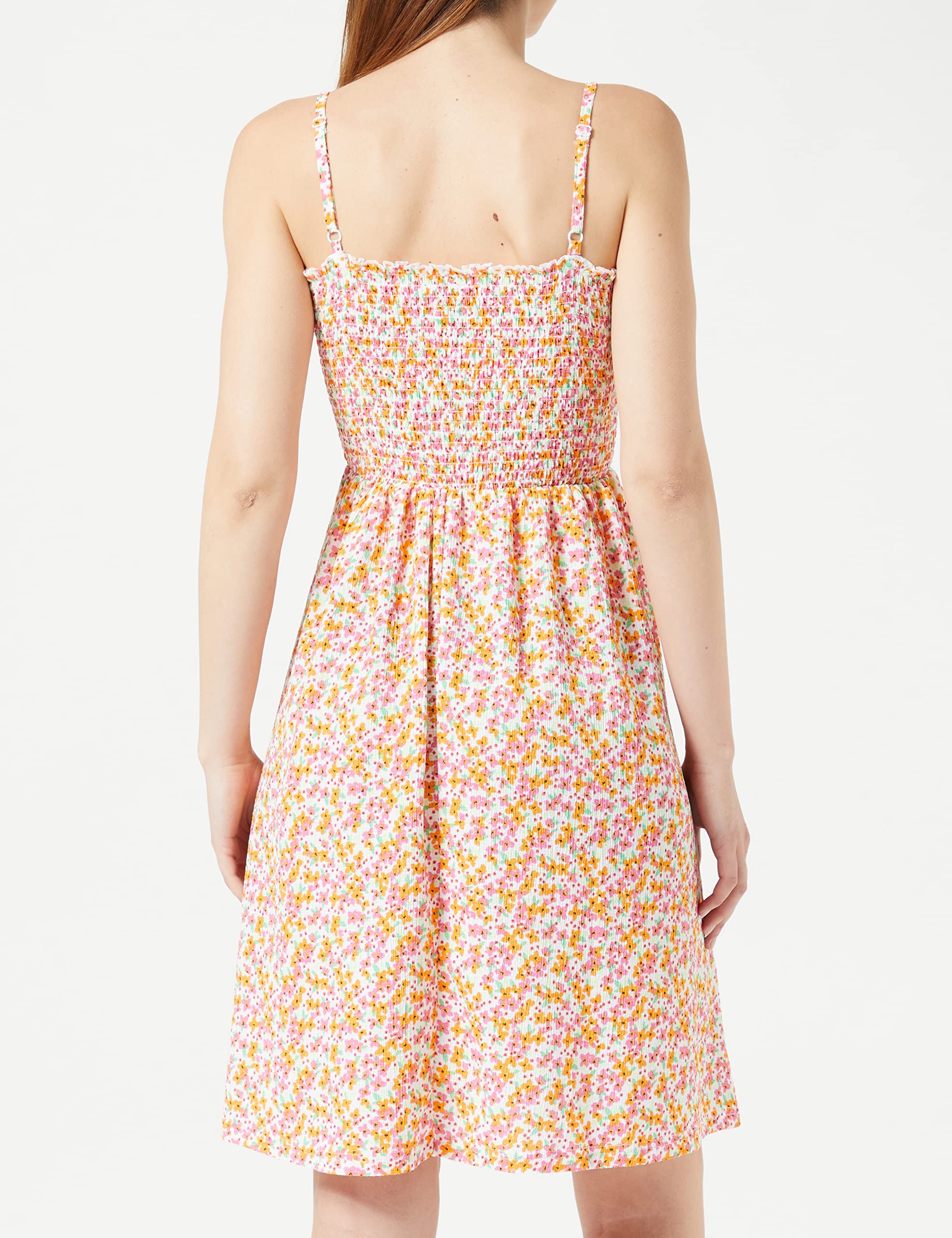 Pieces Pcluciana Strap Midi Dress BC vestito XS fiori