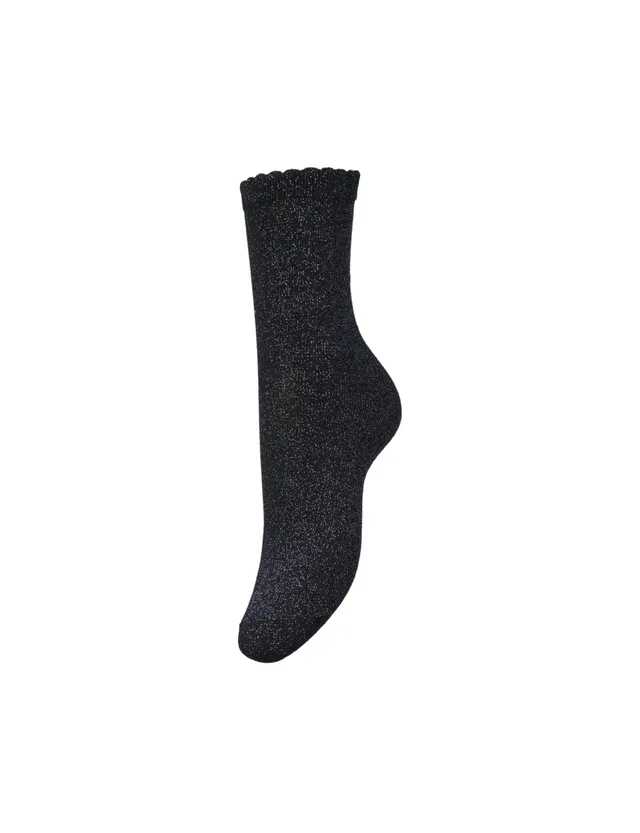 Pieces Pcsebby Glitter Long Socks Noos Bc calzini sky captain