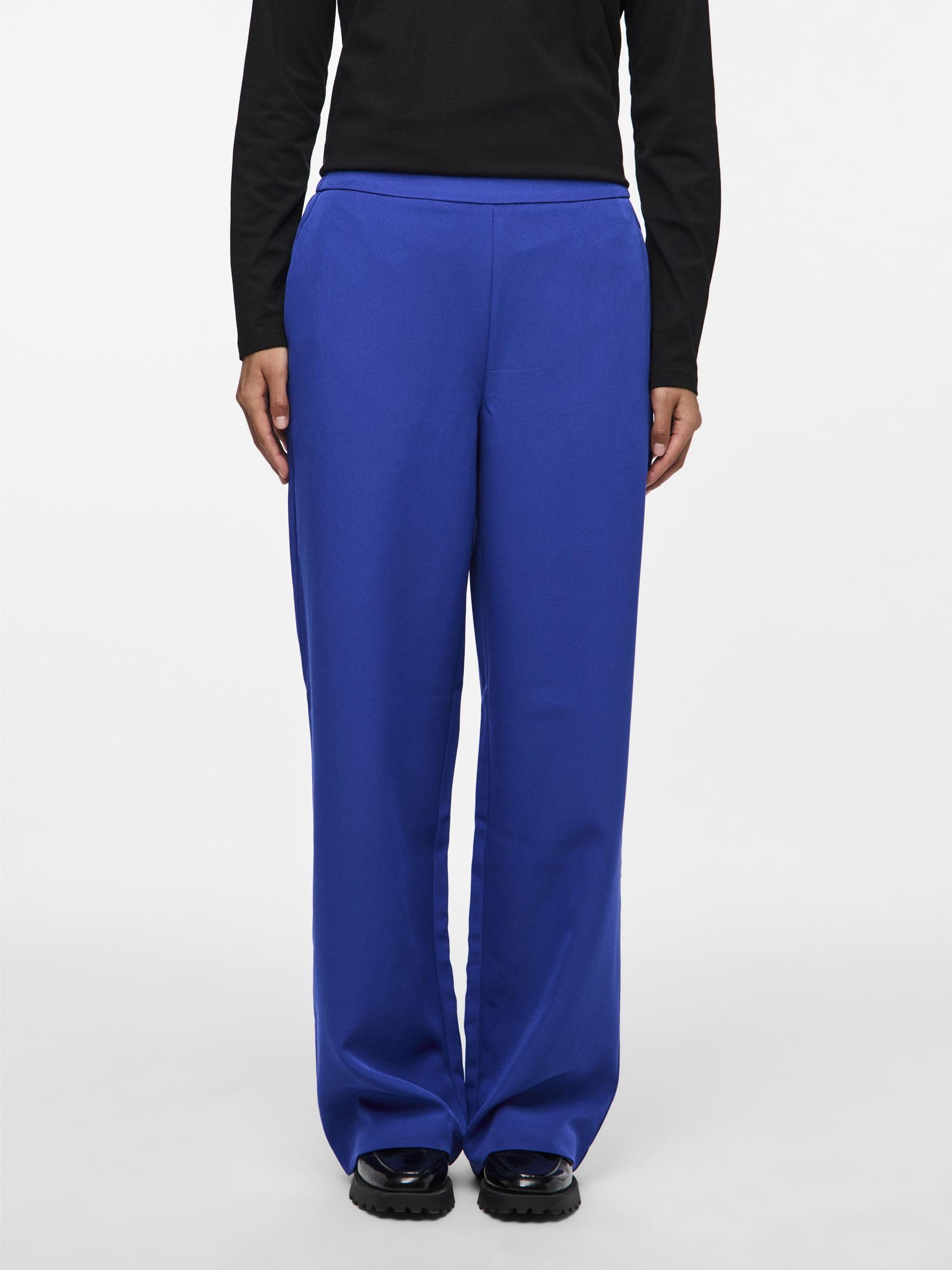 Pieces Pcbozzy pantaloni larghi vita alta taglia XL