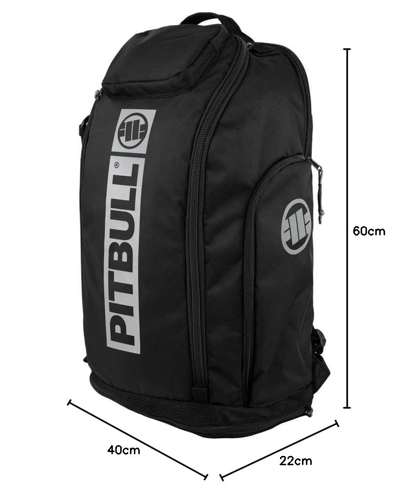 Pitbull Airway Hilltop XL zaino uomo nero nylon resistente