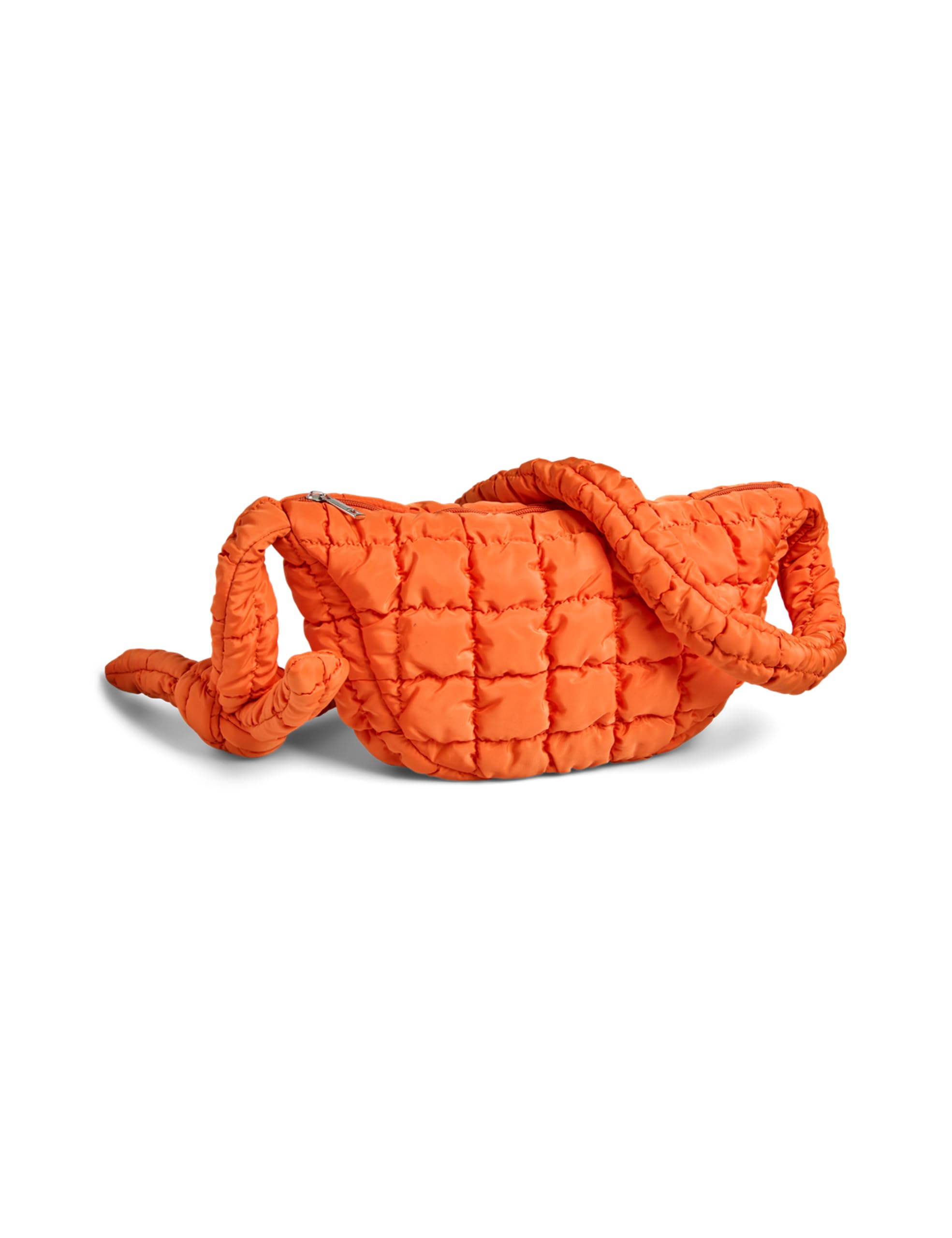 Pieces Pcamanda Knot Padded Bumbag marsupio donna arancione