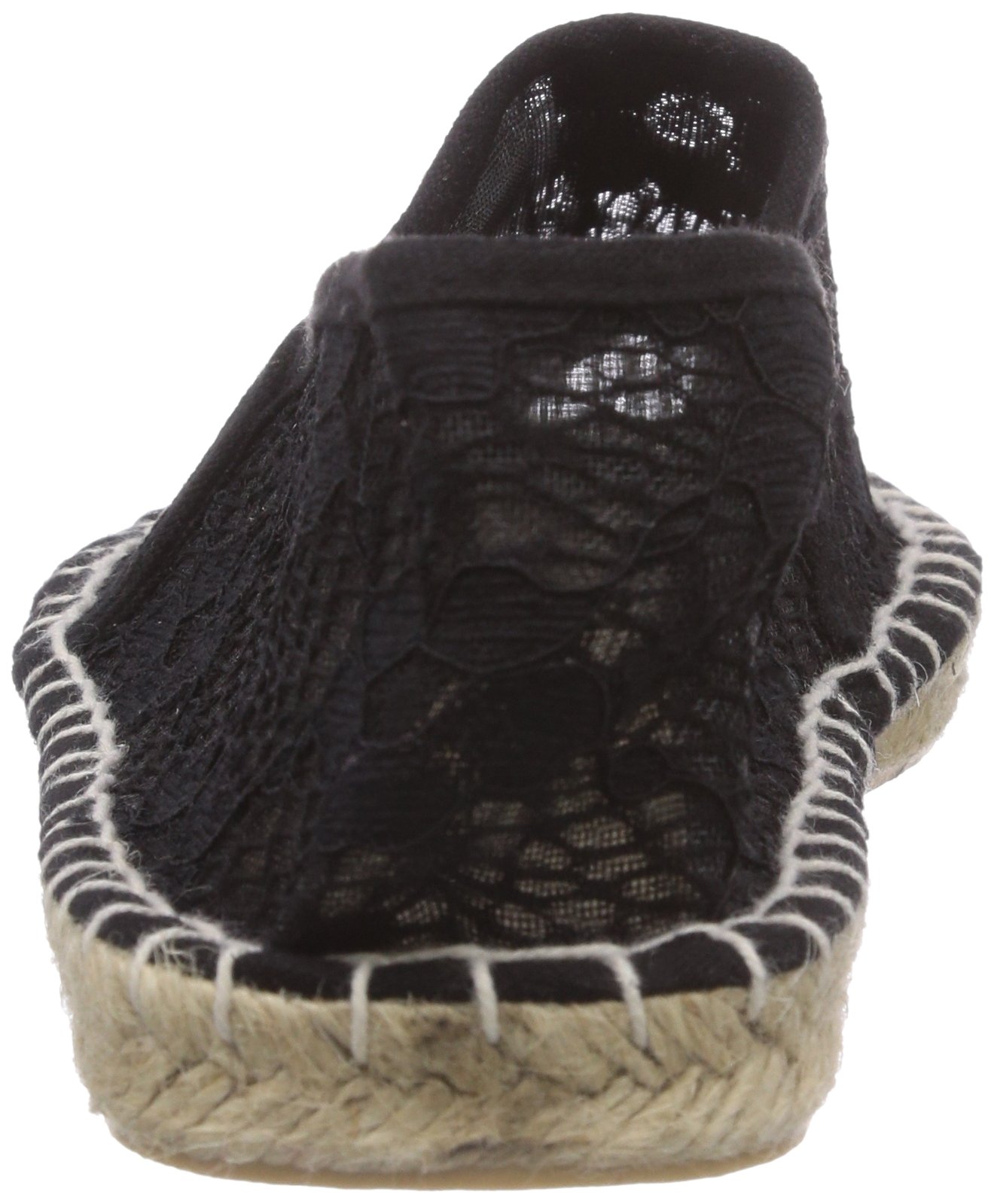 Pieces Haisha Lace espadrillas donna nere 38 EU tela