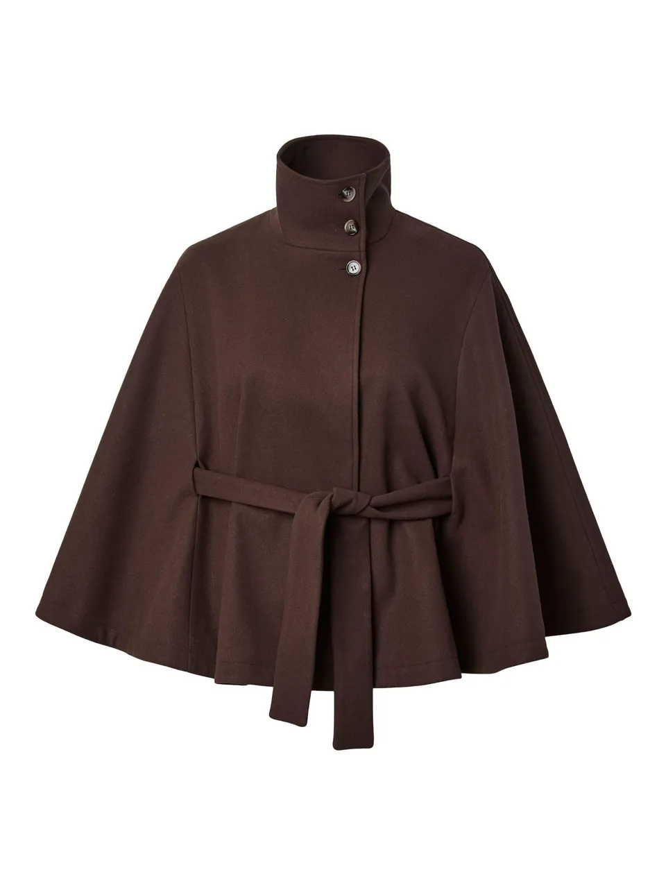 Pieces Pcaiken Cape giacca con cintura donna