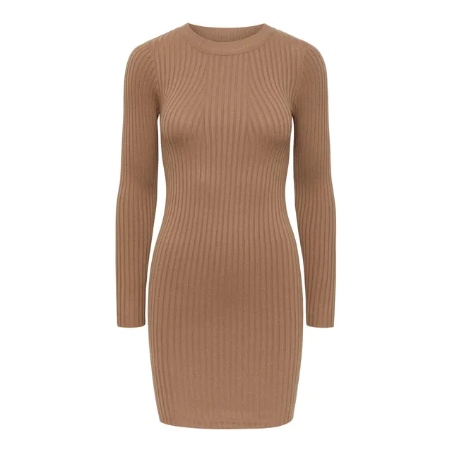 Pieces Pccrista abito in maglia donna scollo rotondo