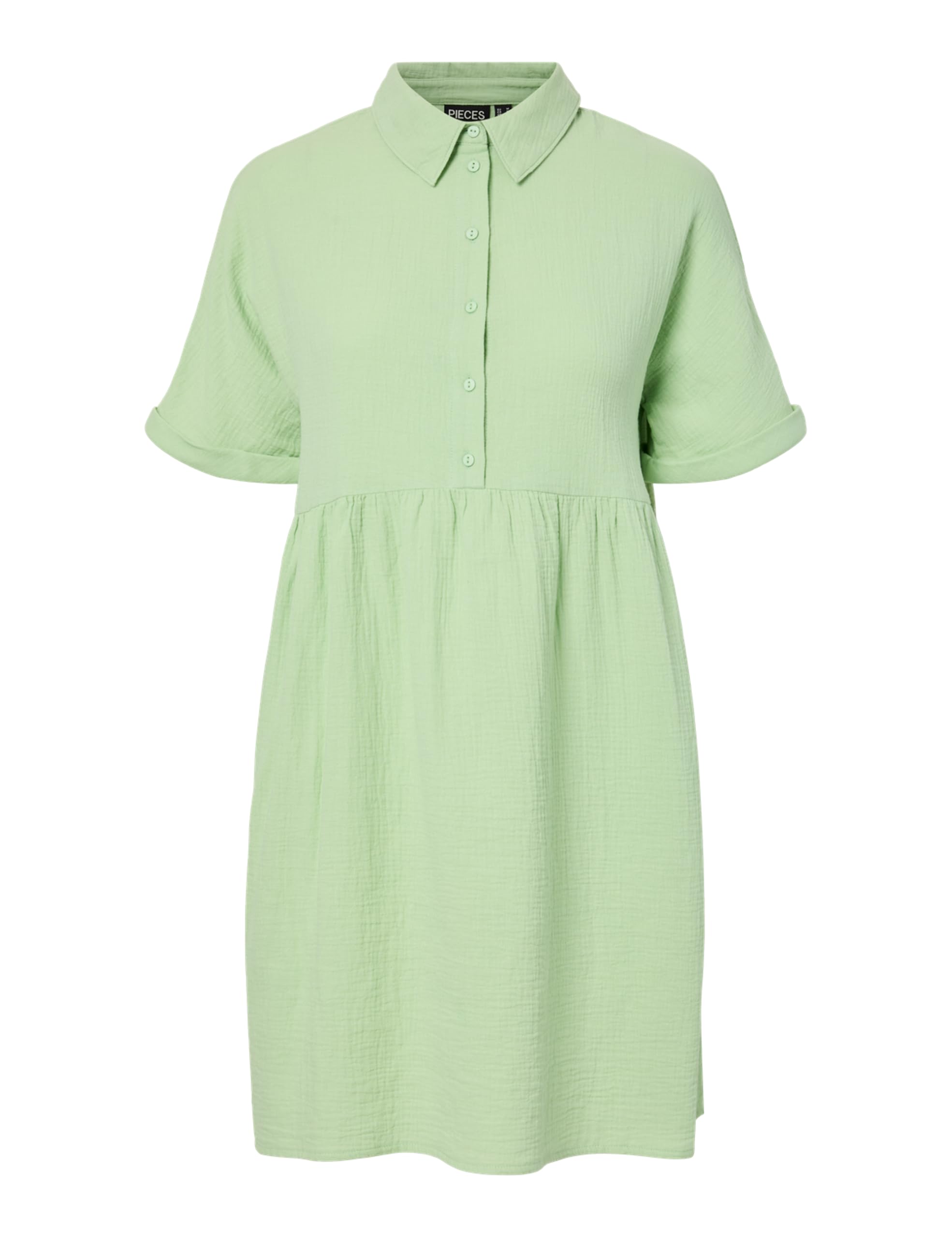 Pieces Pcsastina Abito Camicia Donna Manica Corta