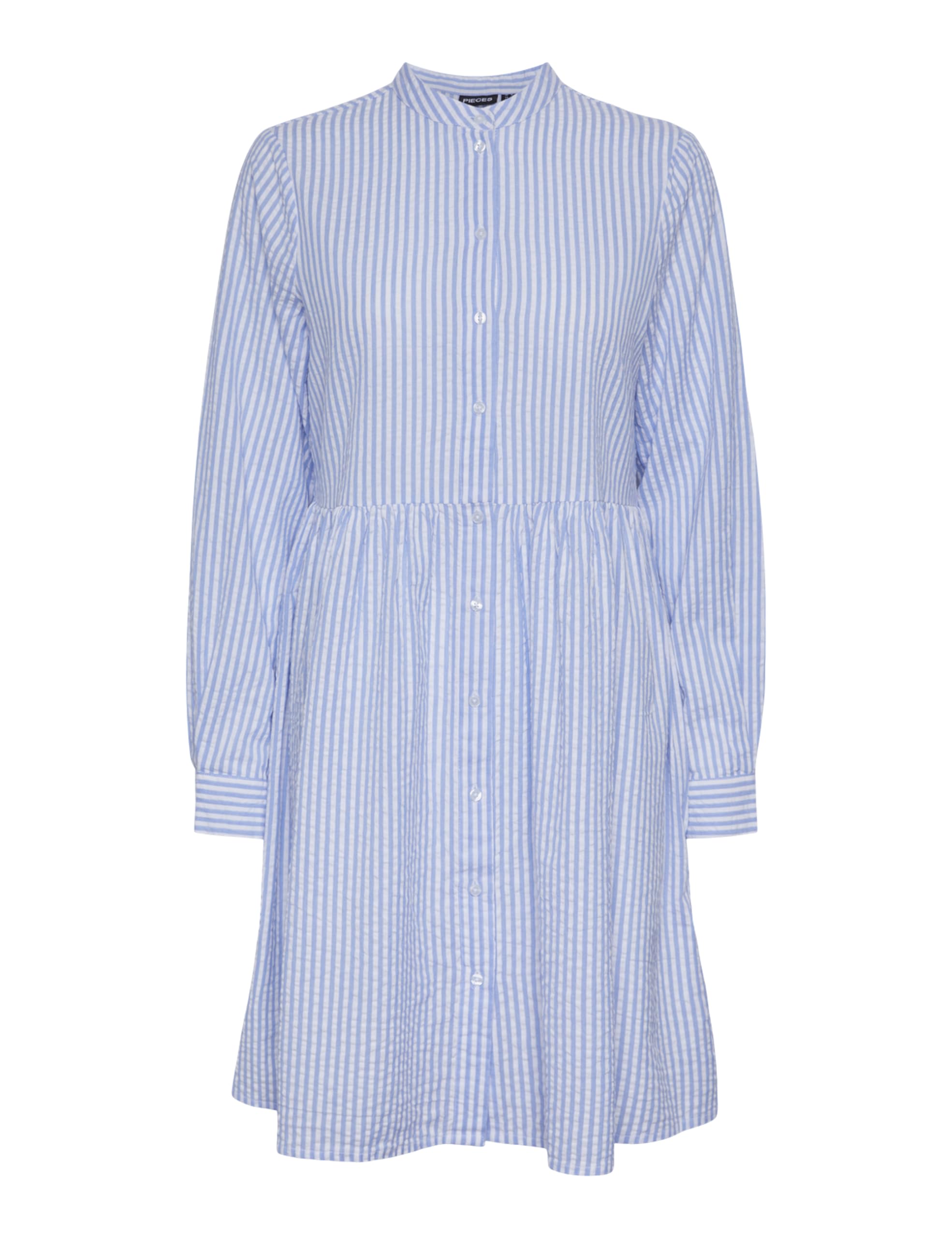 Pieces Pcsally Seersucker abito camicia donna