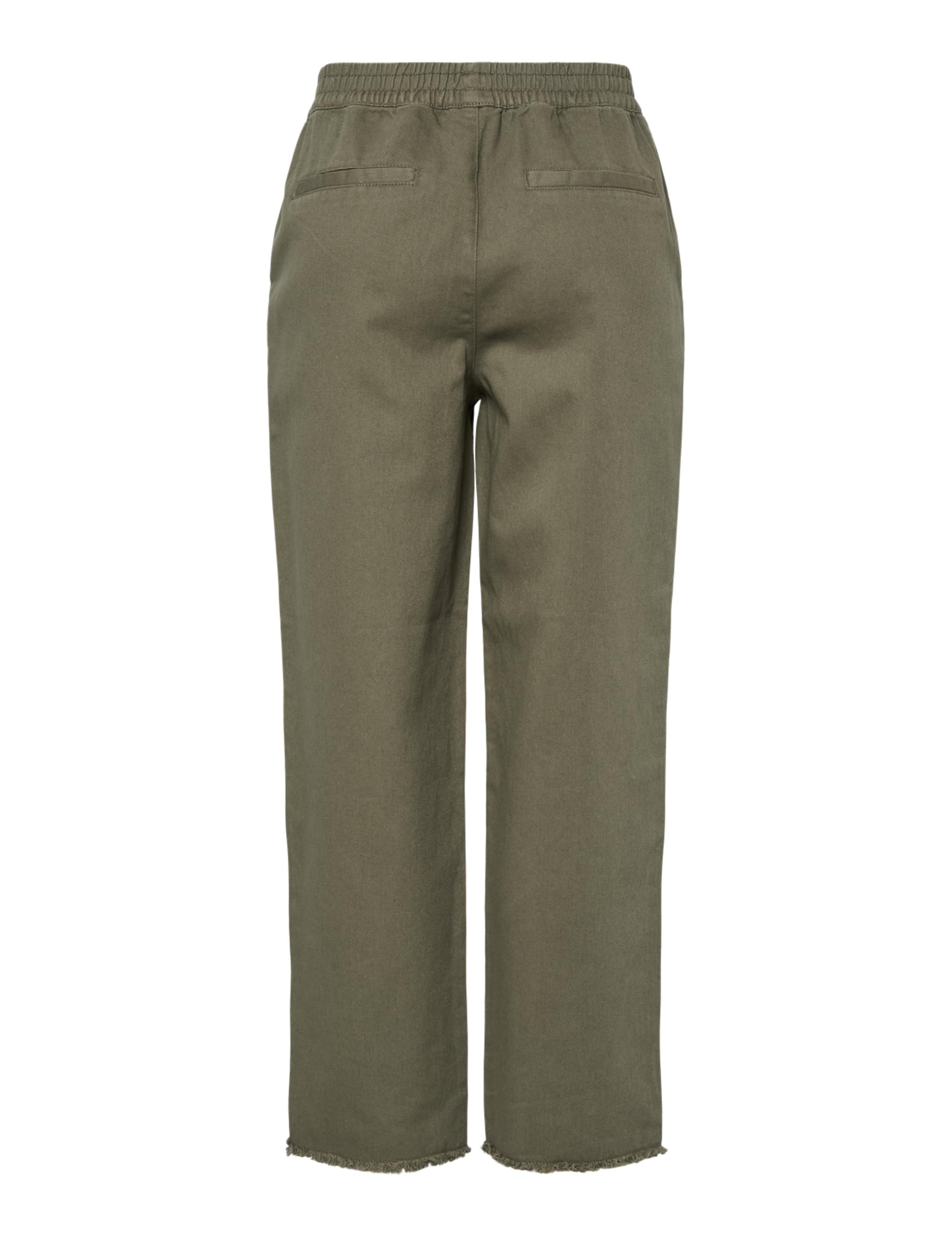 Pieces Pcsally HW pantaloni donna alla caviglia vita alta