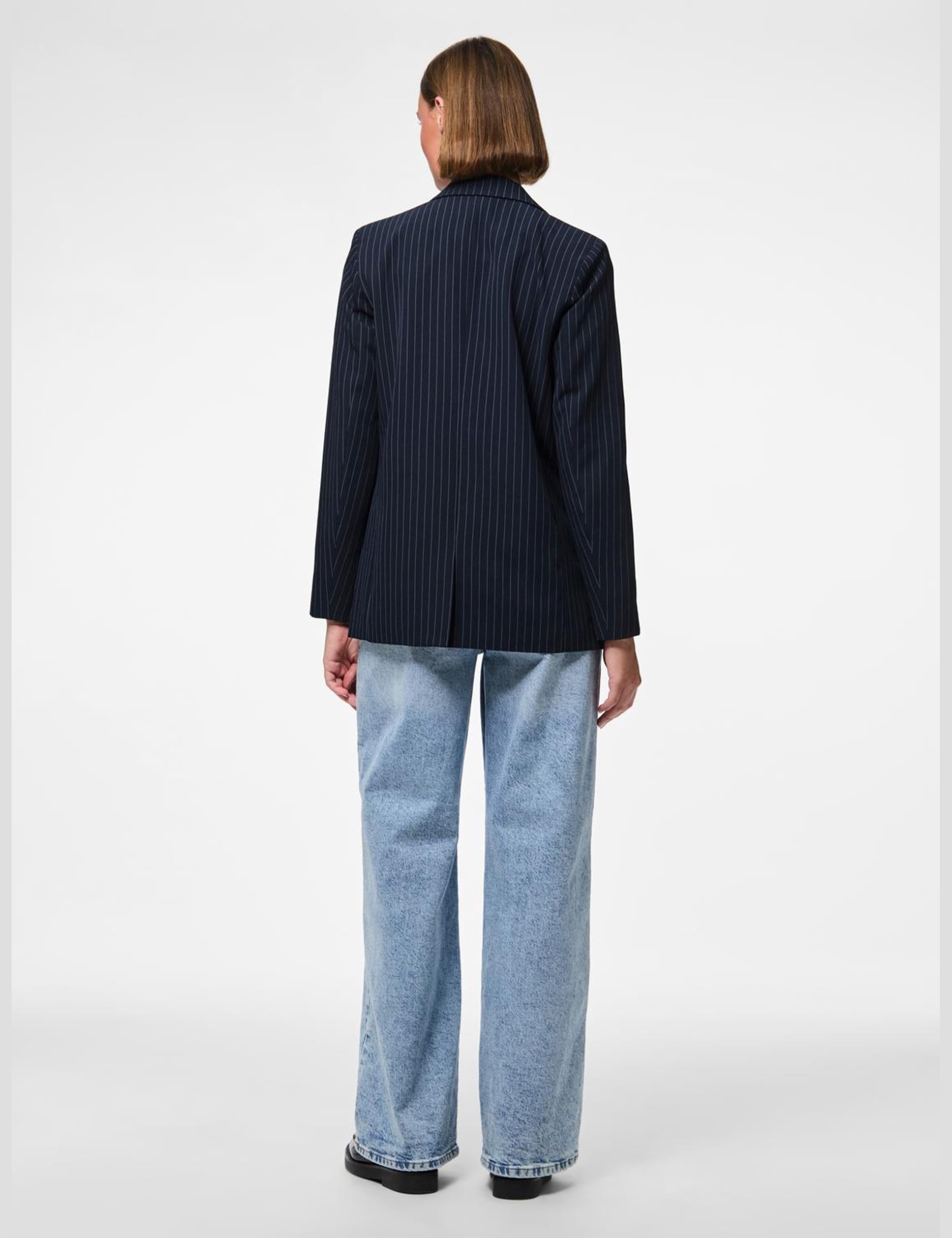 Pieces Pcbozzy Striped blazer donna a righe