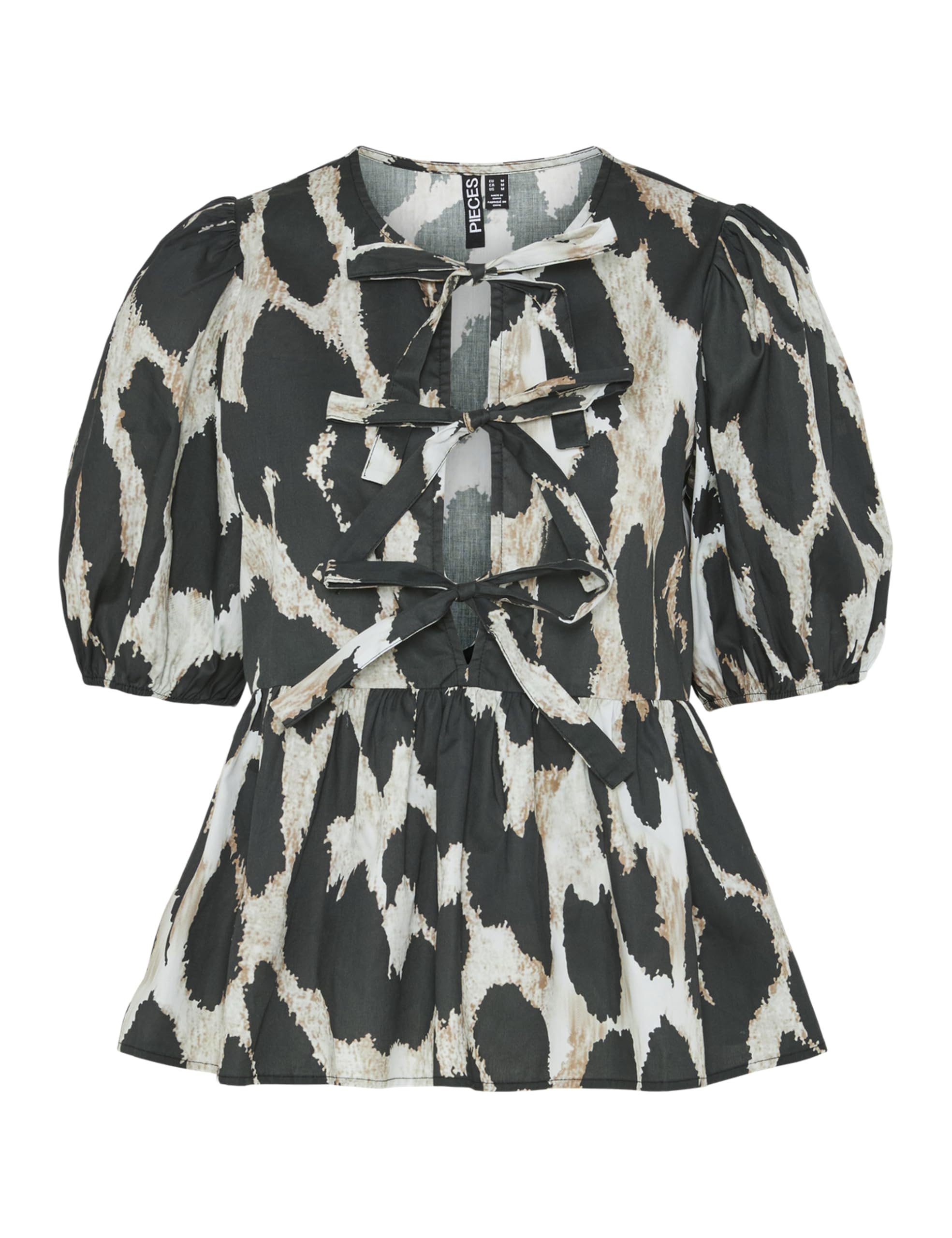 Pieces Pcjade 2/4 O-Neck Top D2D camicia M maniche lunghe