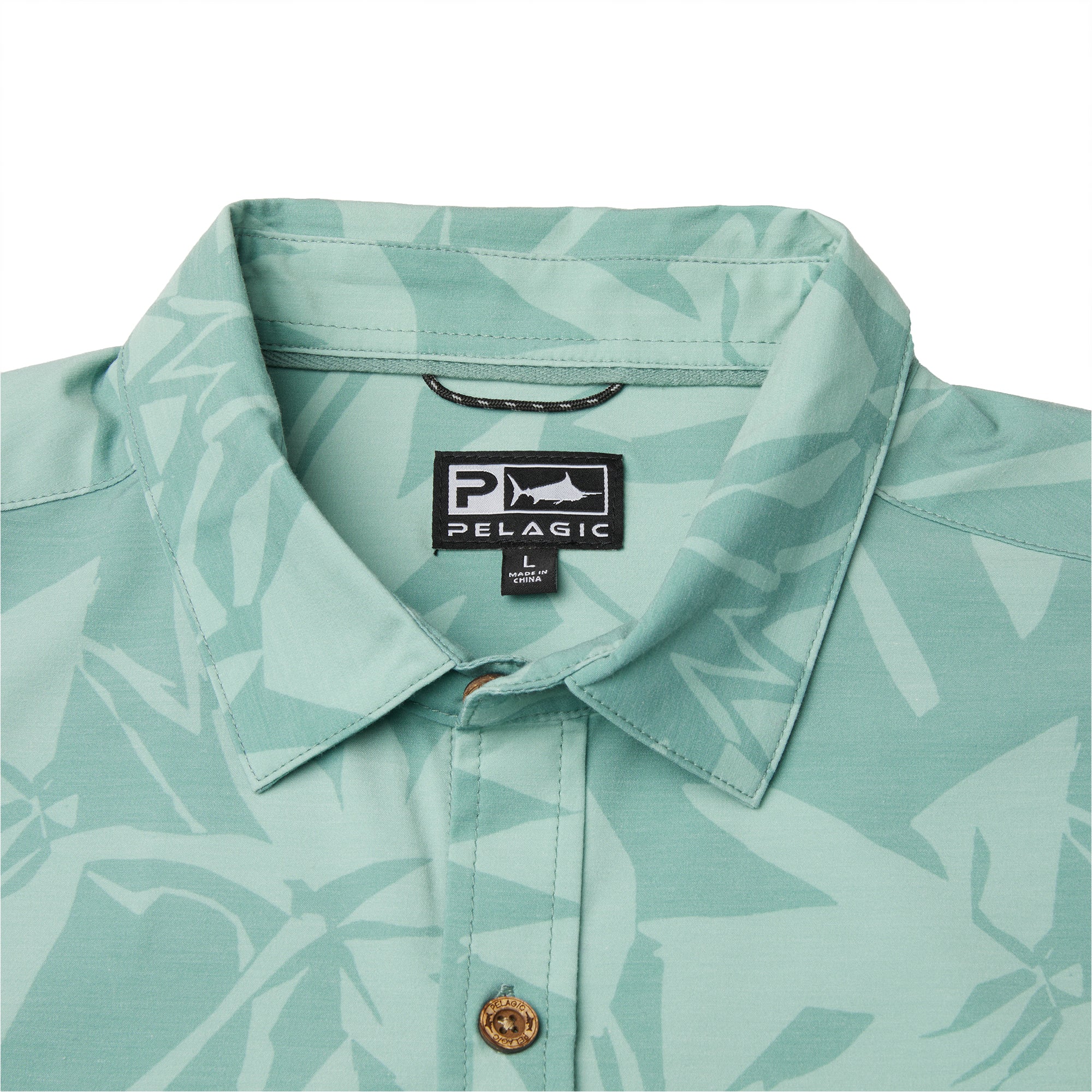 Pelagic Topshot camicia uomo salvia protezione UV