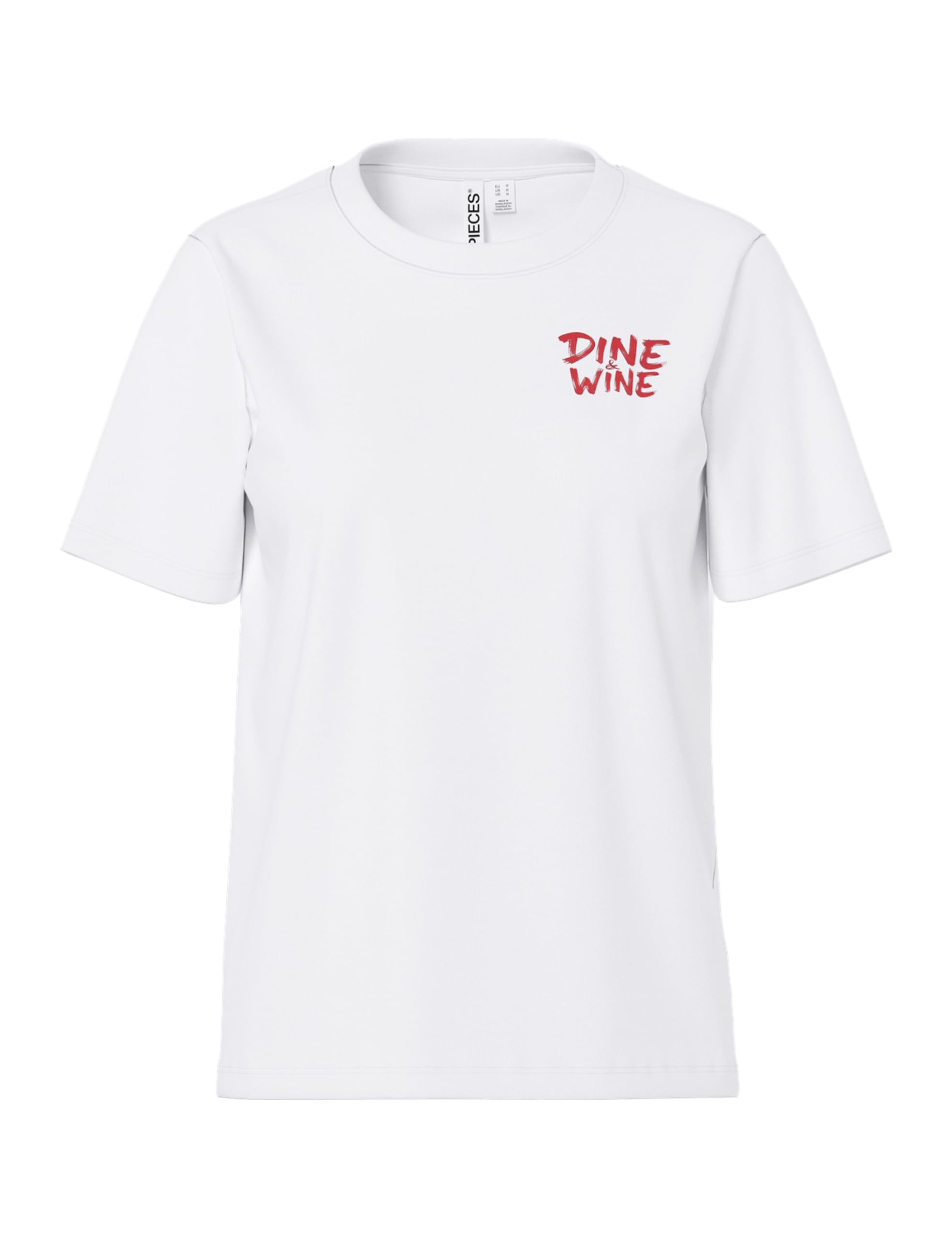 Pieces Pcgigi SS T-shirt Stampa Donna XL