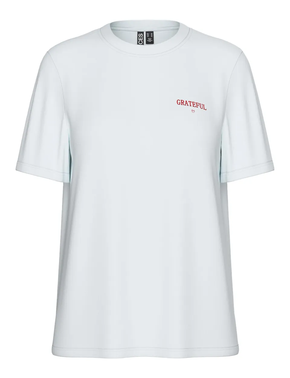 PIECES Pctaya SS t-shirt stampata bianco taglia XL