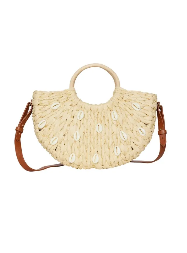 Pieces Pcalba Sww tracolla donna naturale