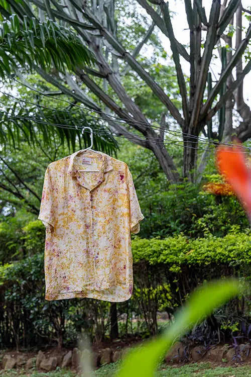 el.residu Sanya Eco 1 camicia seta rosa S/M