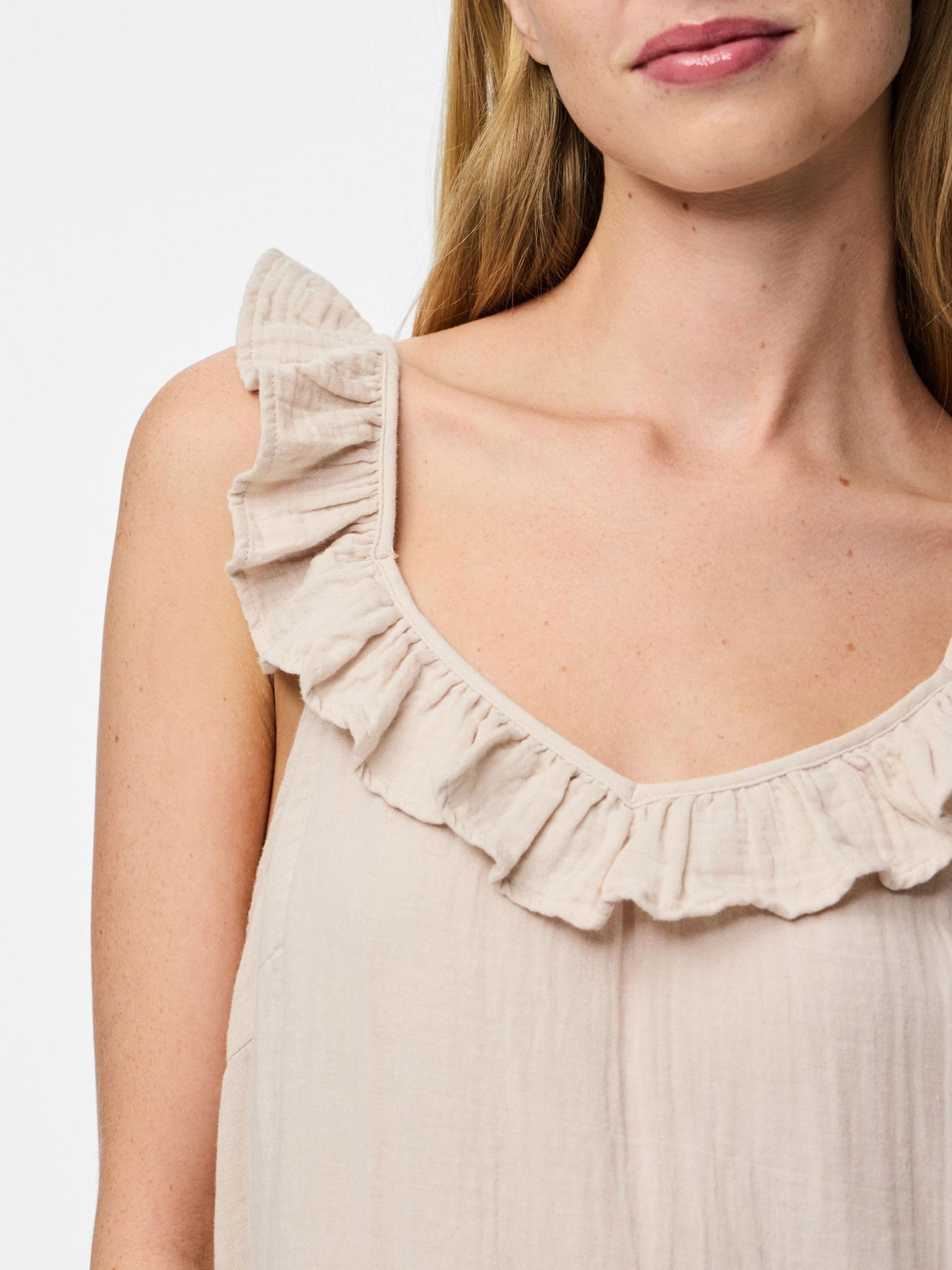 PIECES Pcsastina SL Midi abito donna M uso quotidiano