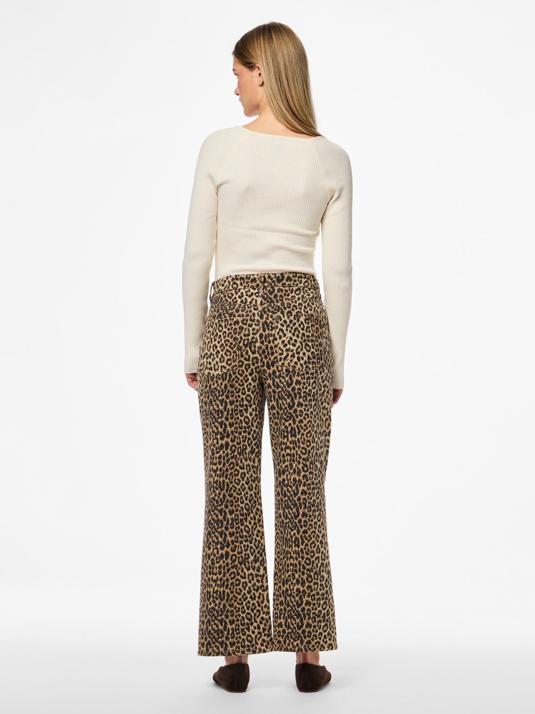 Pieces Pcsalume MW Cropped jeans donna taglia 28 denim
