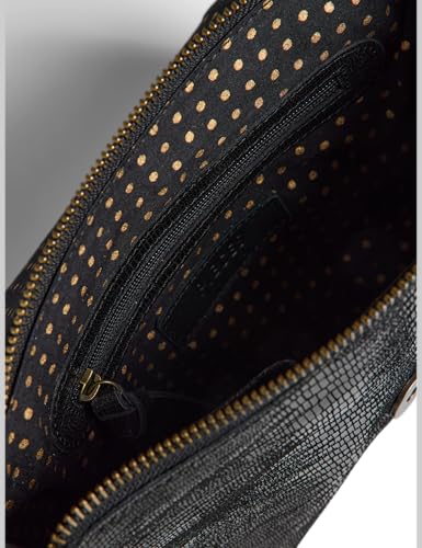 PIECES Pcfelizia Body Cross borsa pelle nera tracolla