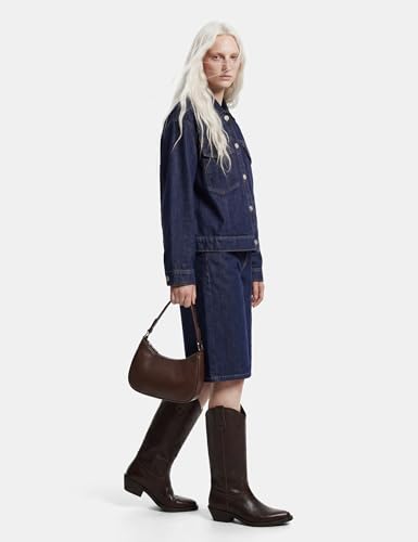 Pieces Pcelma giacca jeans donna M blu scuro